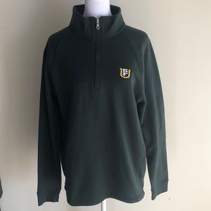 NWT UNIVERSITY OF SAN FRANCISCO USF GEAR FOR SPORTS 1/2 ZIP SWEATSHIRT SIZE US L